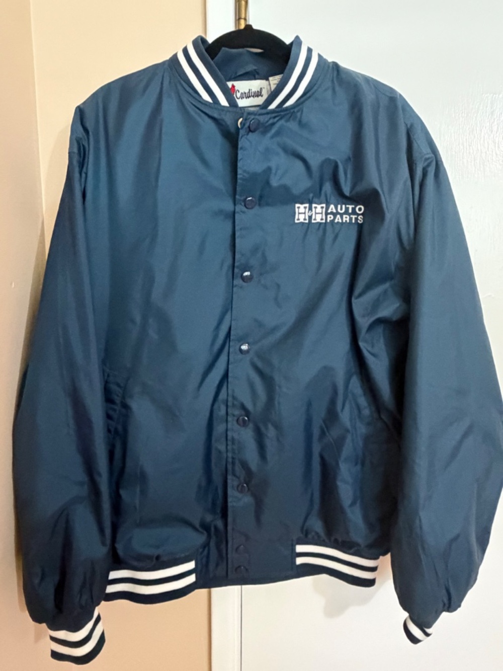 Cardinal H&H Auto Parts Bomber Jacket Men’s L